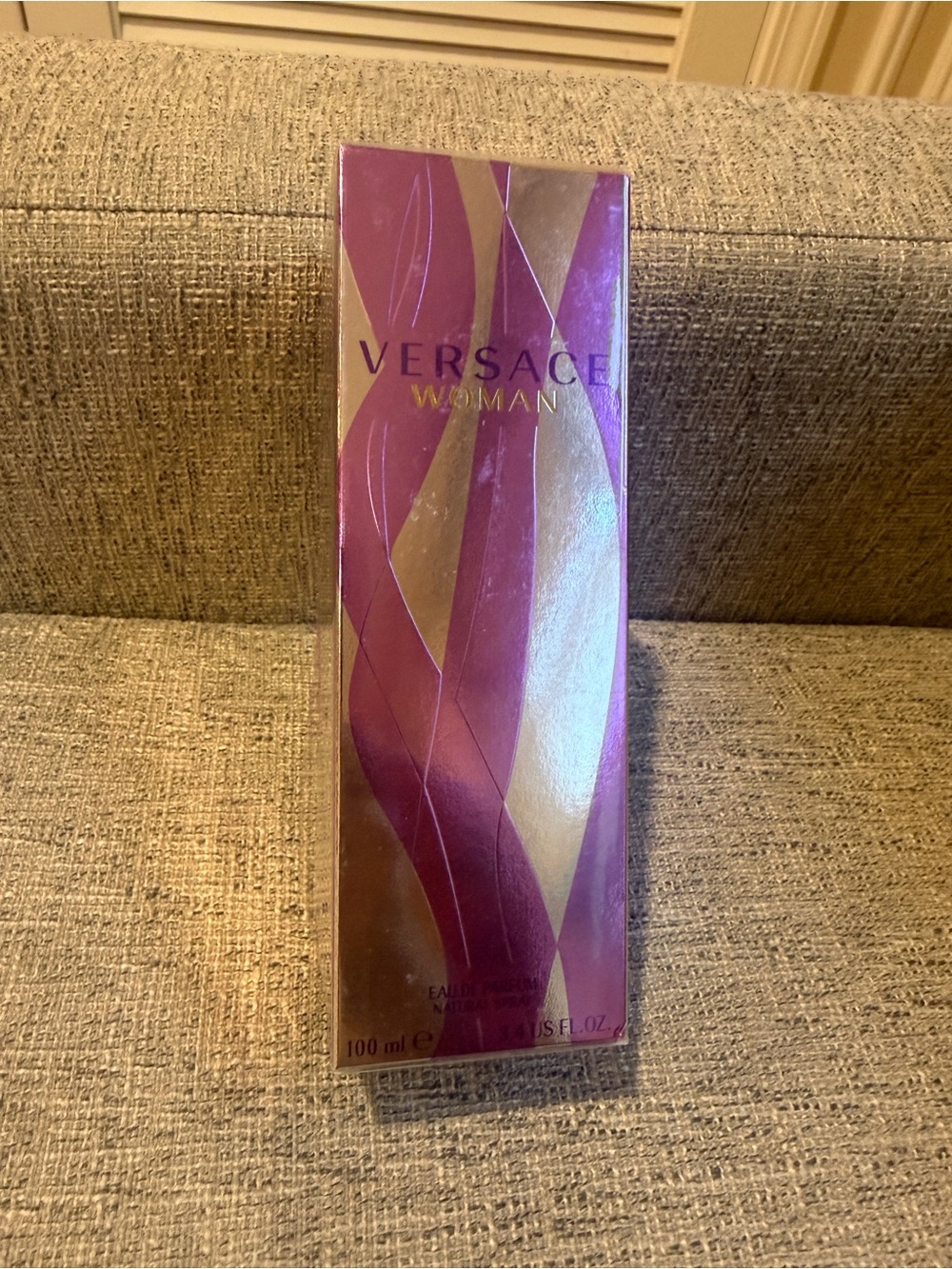 Versace Woman Purple & Gold Decorative Box